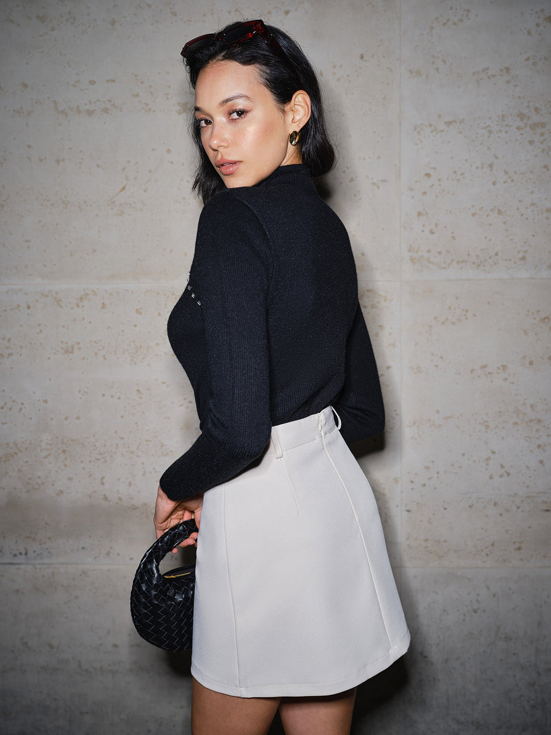 Kesik Boncuklu İnce Yivli Kazak