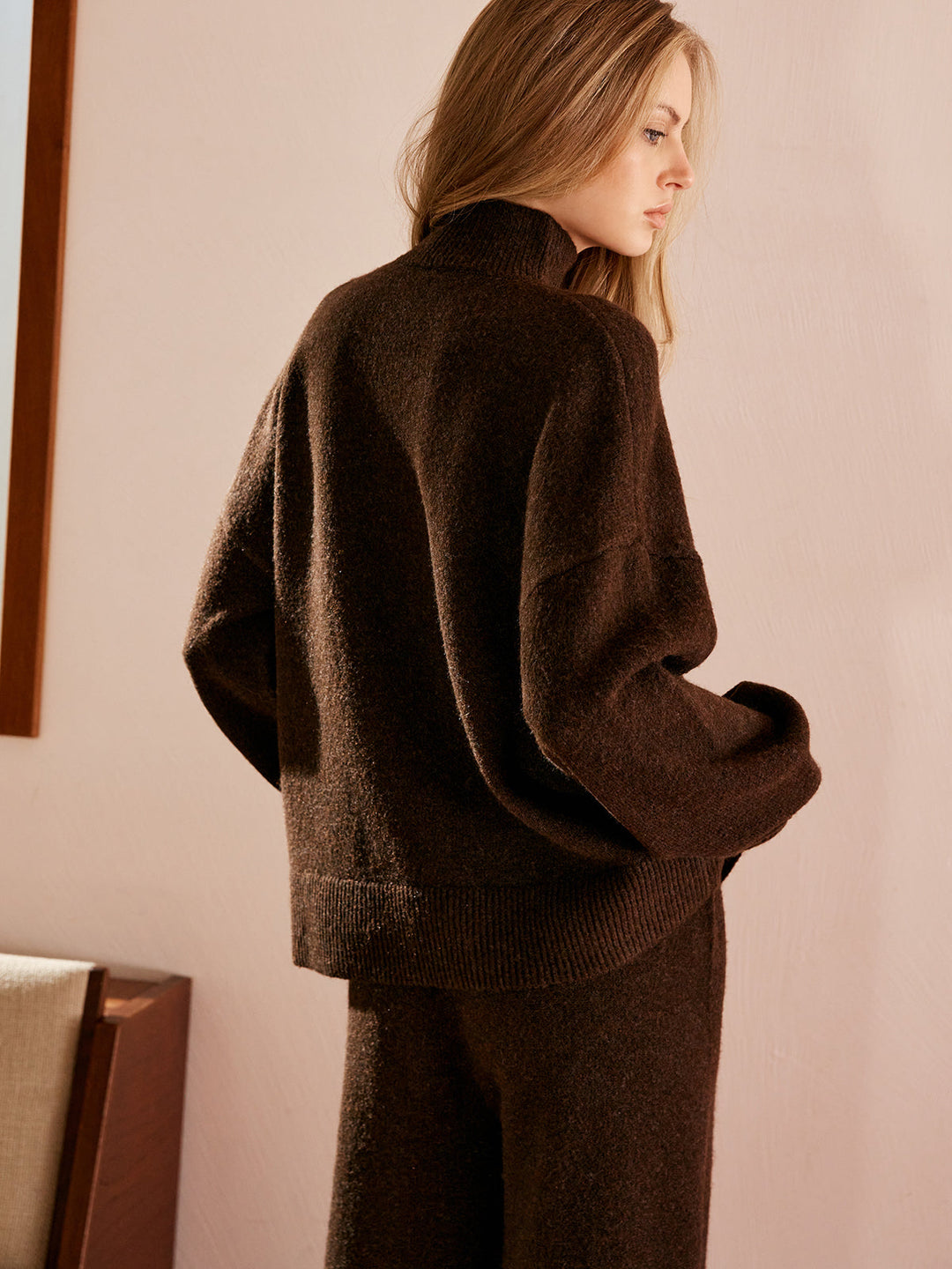 Temel Balıkçı Yakalı Sweatshirt