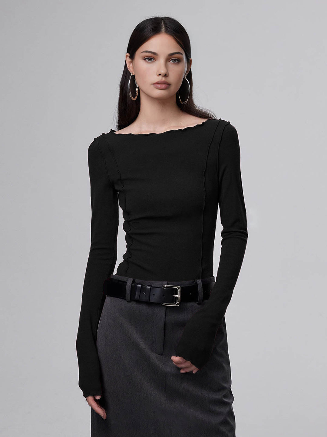 Marul Kesim Slim Tişört