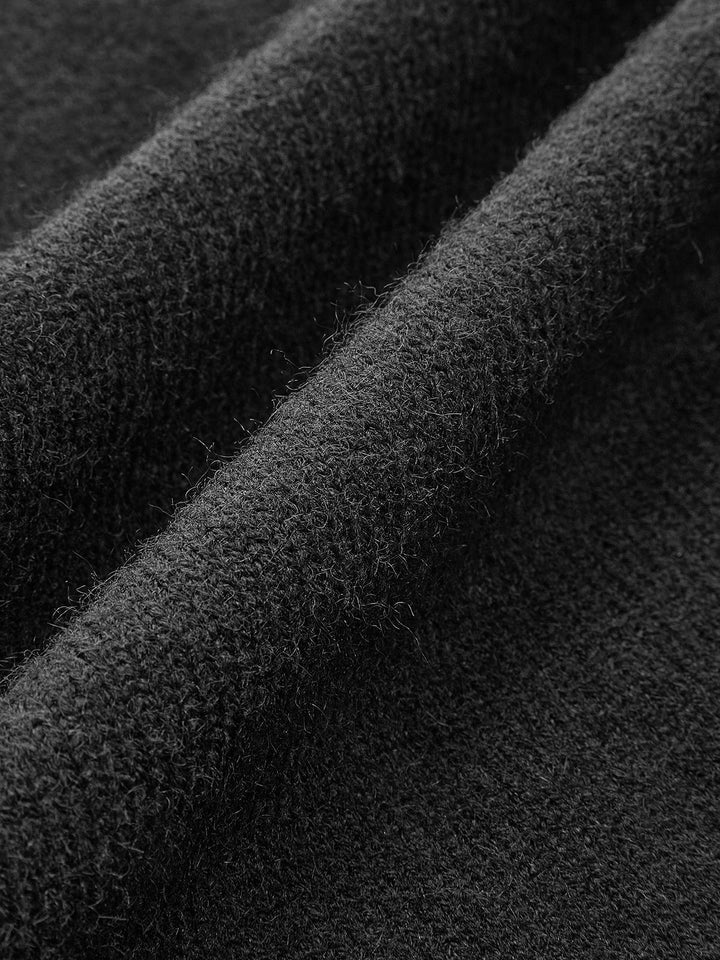 V Yaka Taşlı-Fiyonklu Hırka