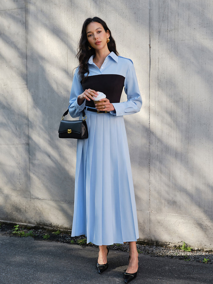 2'Si 1 Arada İnce Panel Polo Gömlek