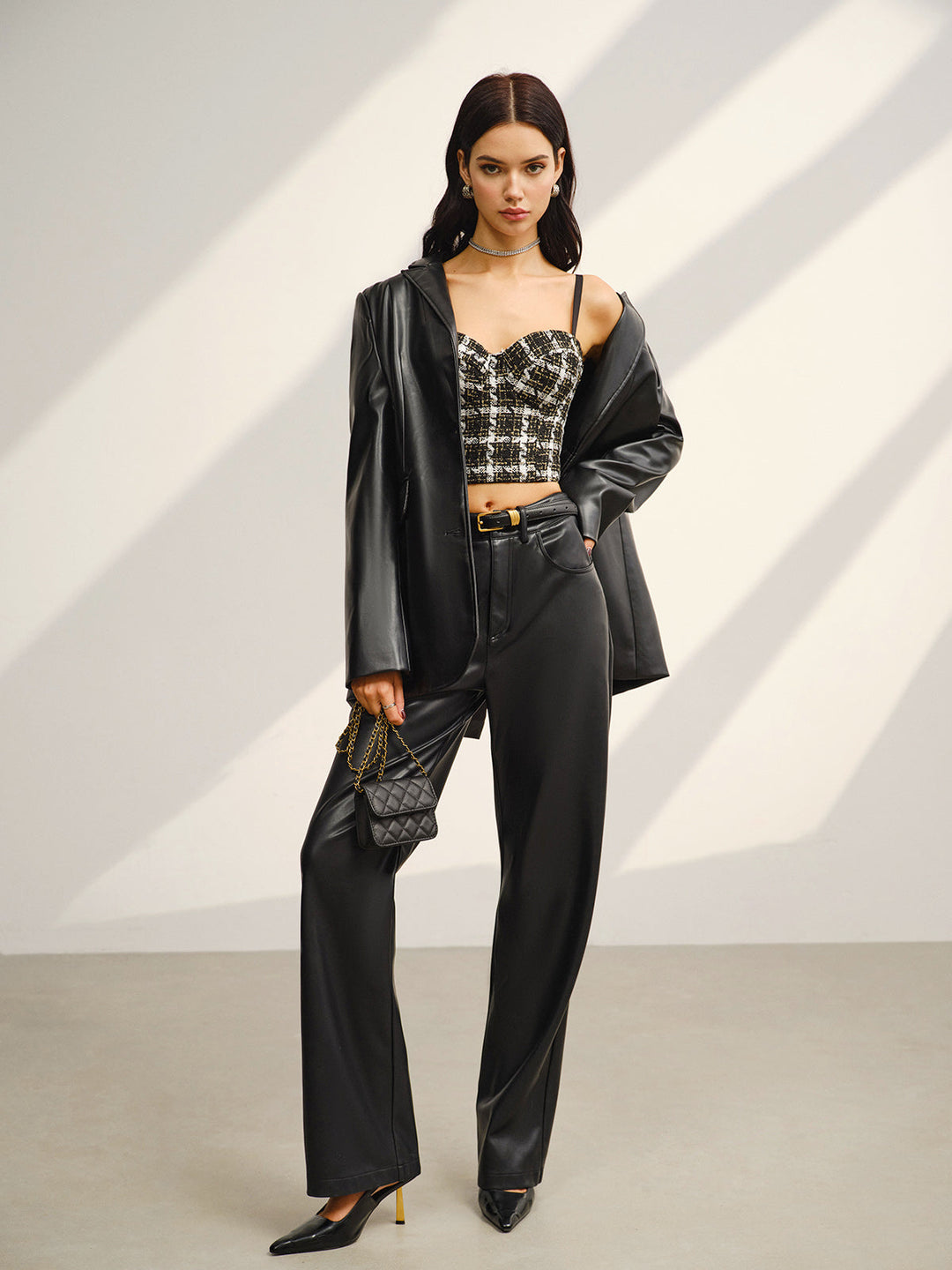 Sweet  Kareli Crop Bluz