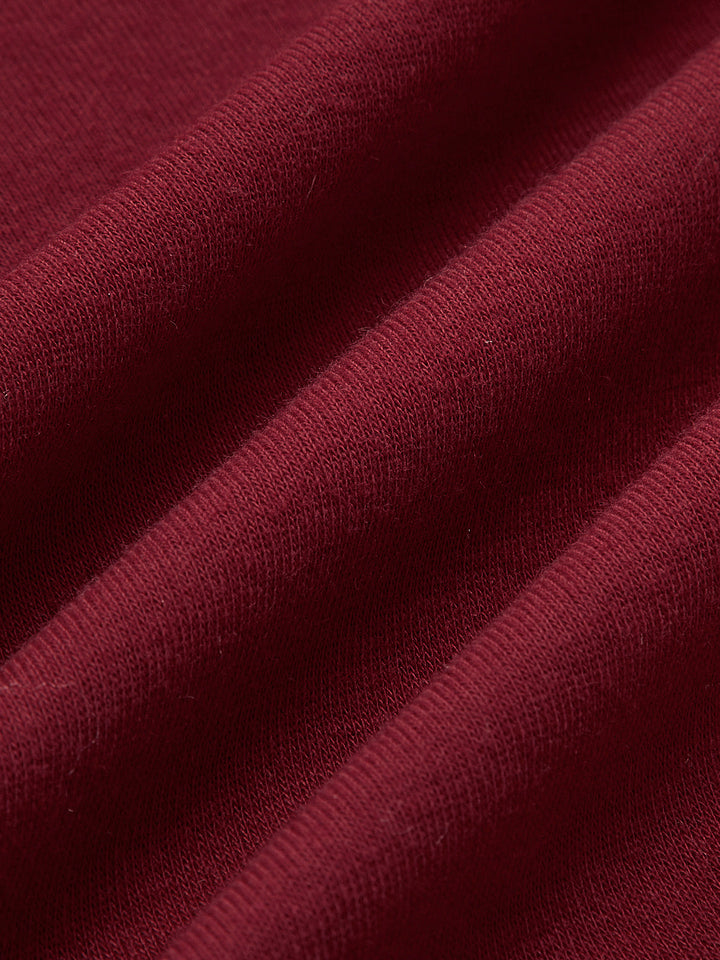 Düz Kesim Uzun Kollu Tişört