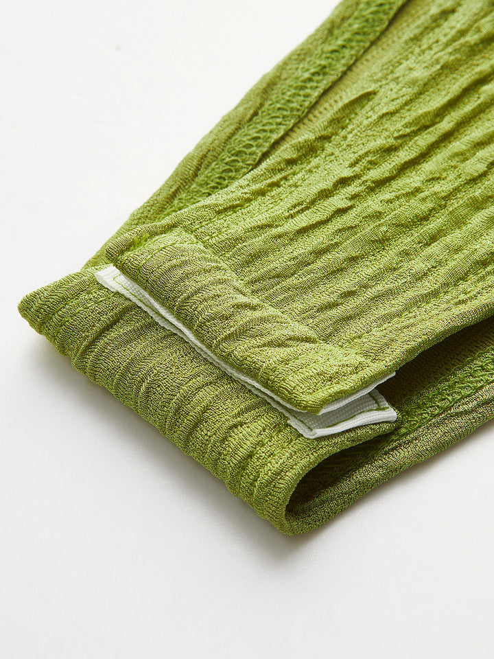 Twist Ön Tek Omuzlu Body