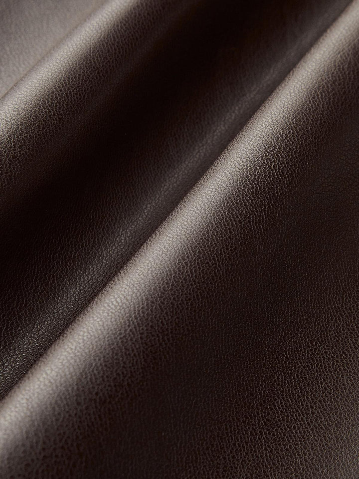 Suni Deri Skinny Askılı Elbise