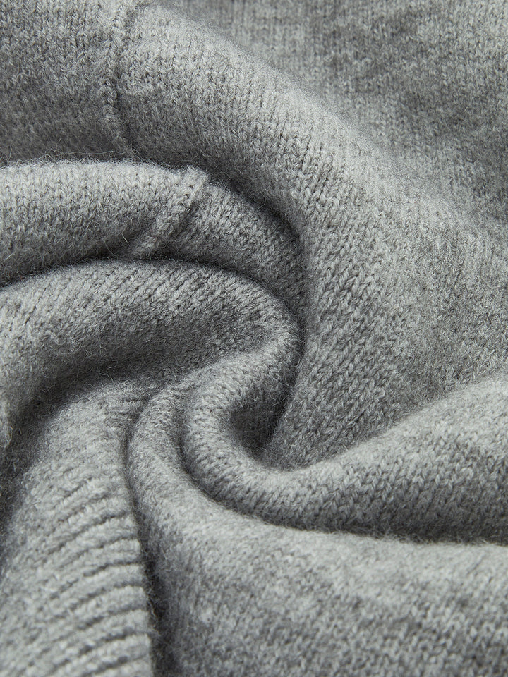 Göğüslü Çan Kollu İnce Hırka