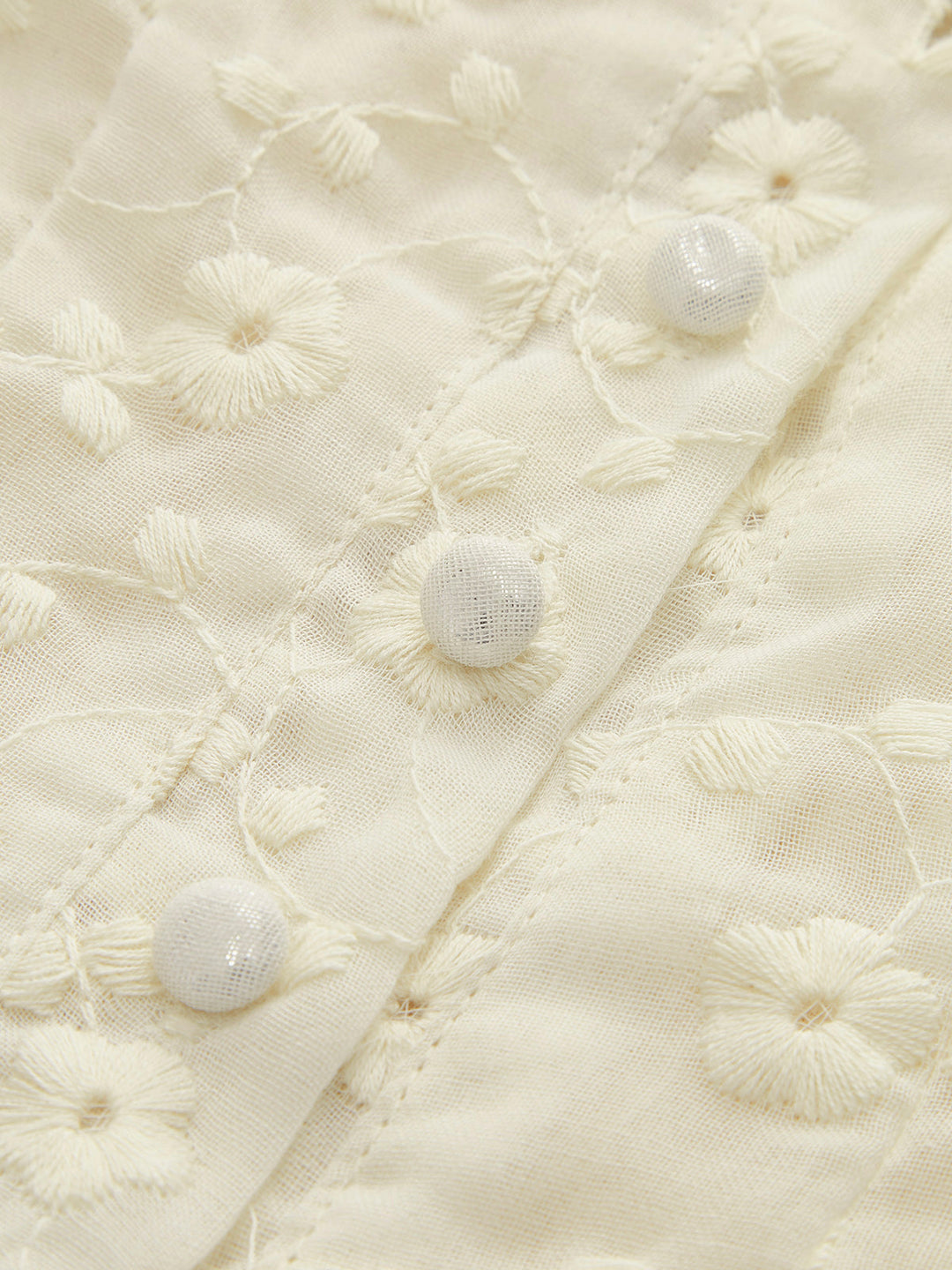 Dantel Kenarlı Kıvrımlı Çiçekli Peplum Üst