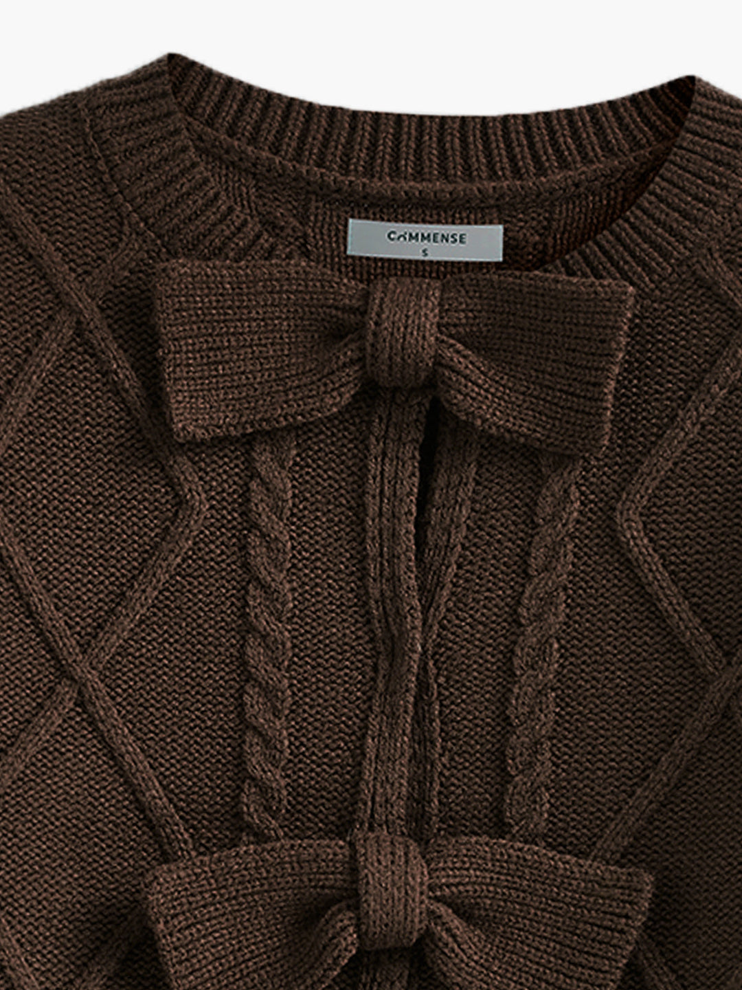 Fiyonklu Ön Kablo Örgü Üst