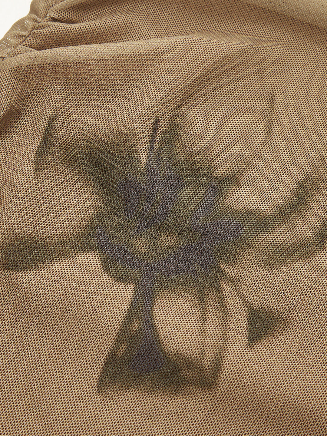 Tye Dye Çiçekli Baskılı File Tişört