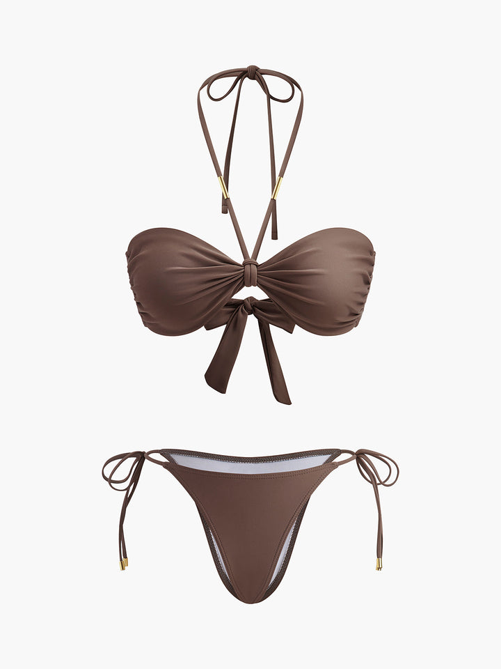 Fiyonk Düğüm Bikini Takımı