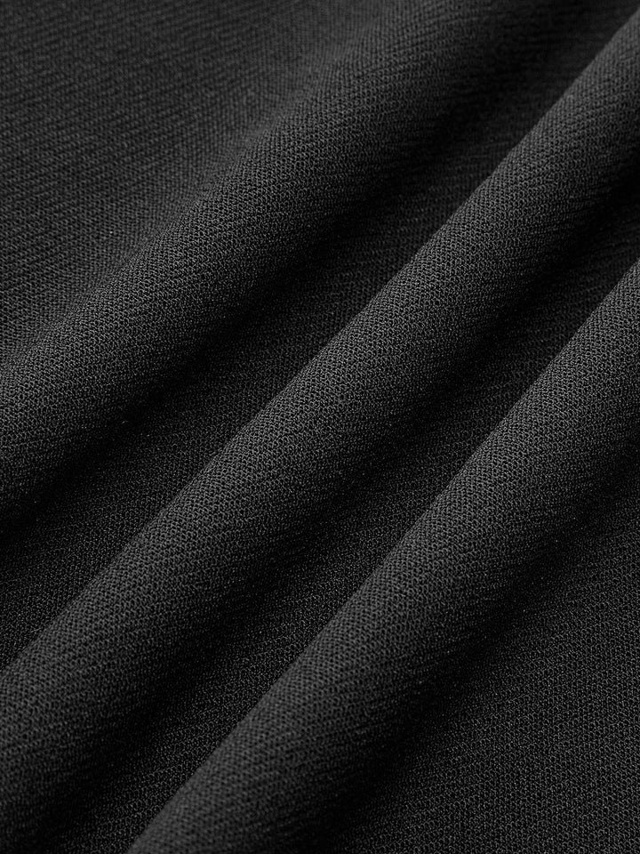 Yarı Şeffaf File-Çiçekli İnce Jersey Üst