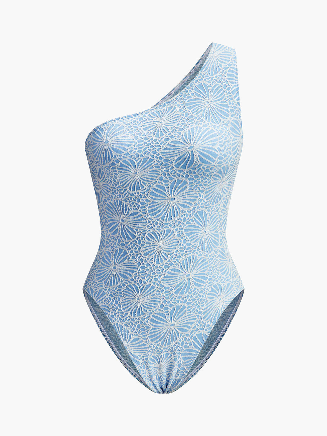 Asimetrik Dantel Kesik Sırt Tek Parça