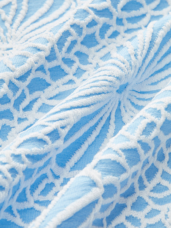 Asimetrik Dantel Kesik Sırt Tek Parça