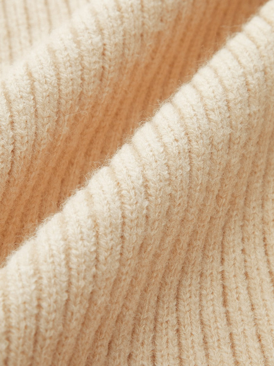 Minimalist Balıkçı Yaka Kaburgalı Tank Top