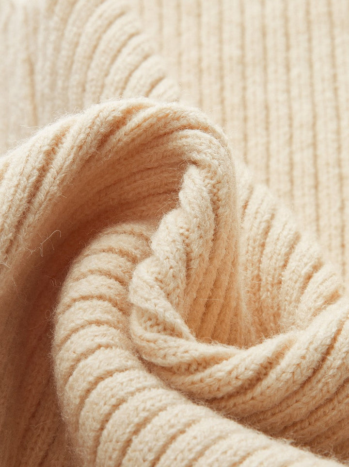 Minimalist Balıkçı Yaka Kaburgalı Tank Top