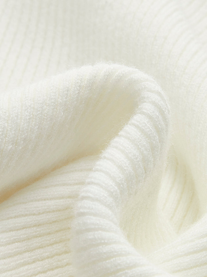 Omuz Kesimli Yivli Kısa Kazak