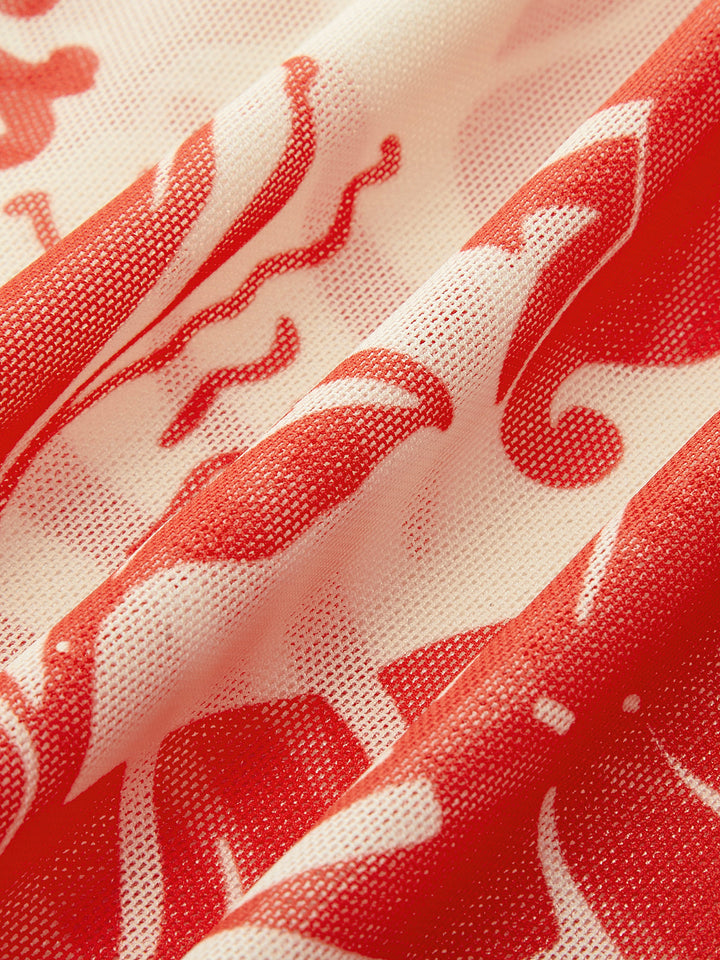 File Baskılı Örtü Etek