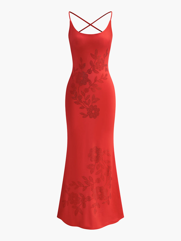 Kolsuz Sırtı Bağlanmış Elbise