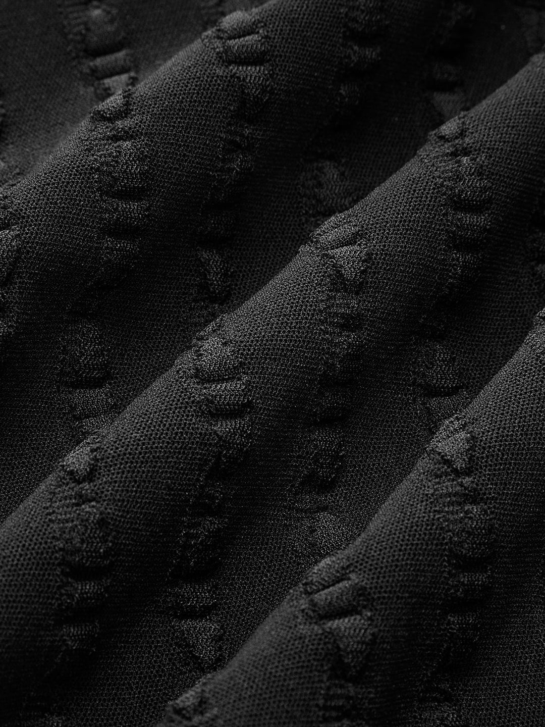 Balıkçı Yaka Yarı Şeffaf İnce Tişört