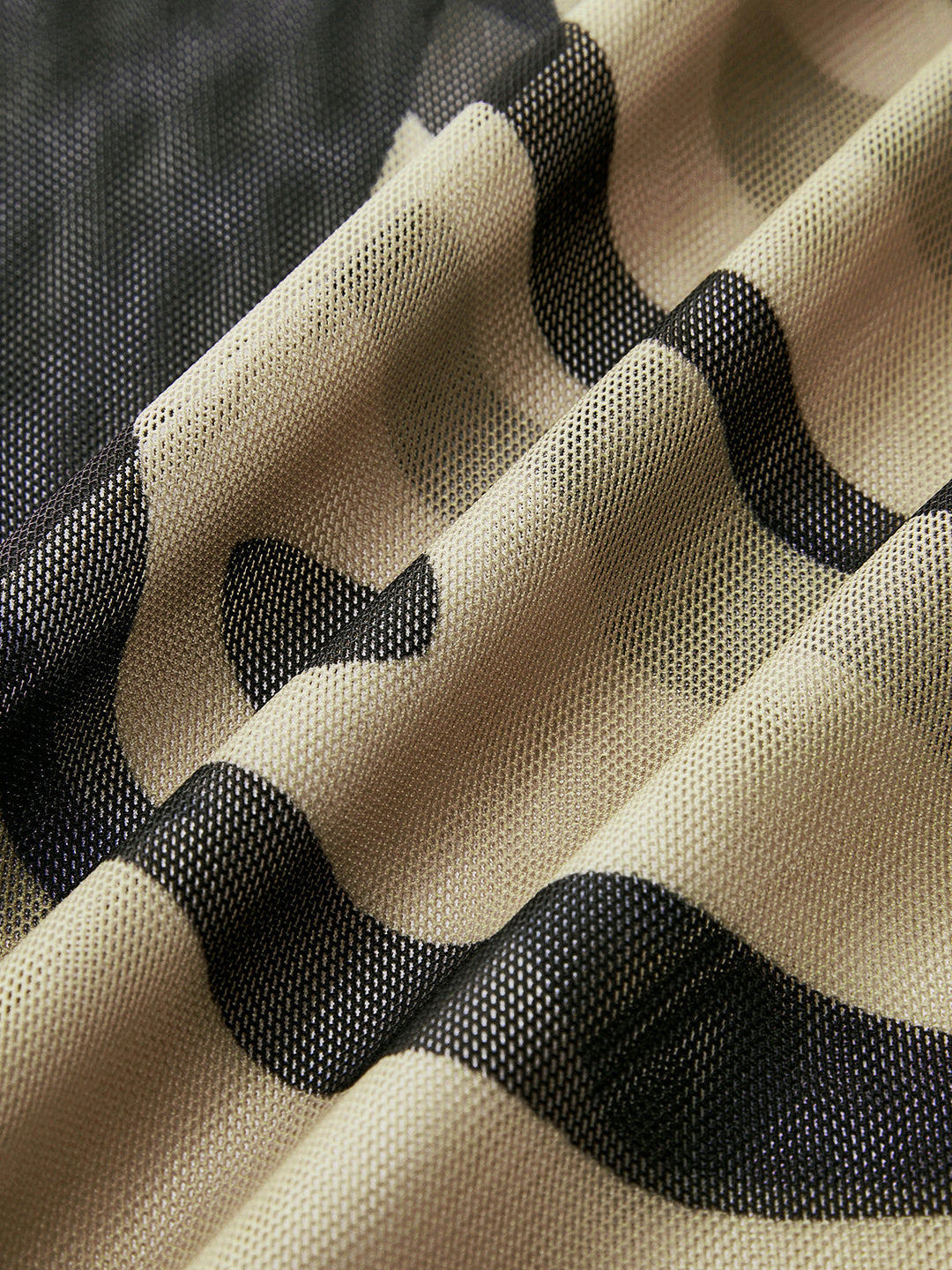 Şeffaf Baskılı Geniş Paça Plaj Pantolonu