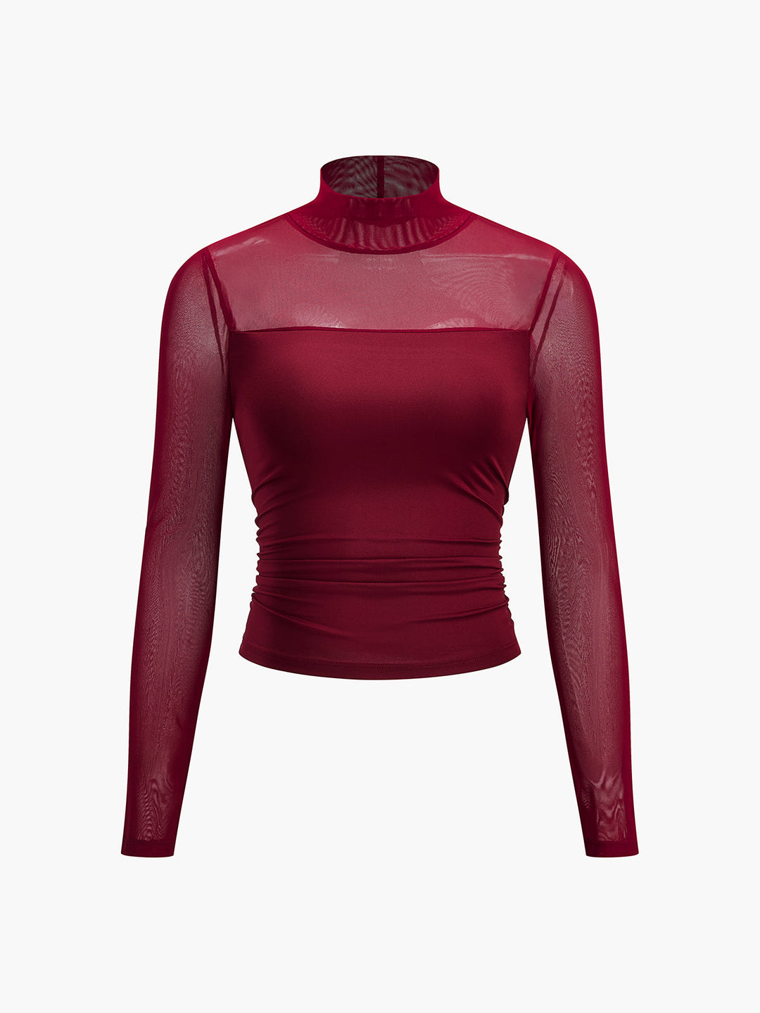 Pliseli Şeffaf Panel Tişört