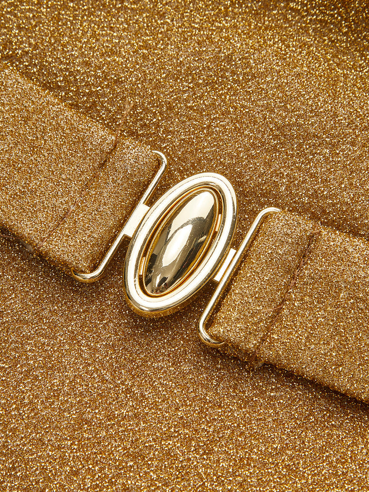 Kemerli V Yaka Tek Parça Mayo