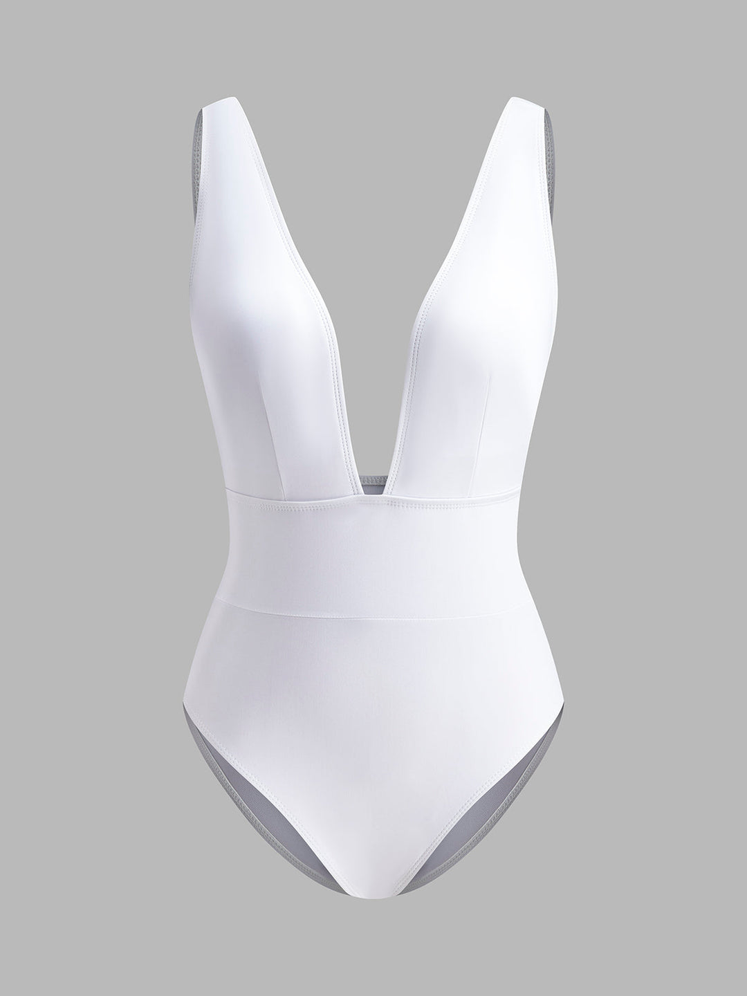 Derin V Kesim Tek Parça Mayo