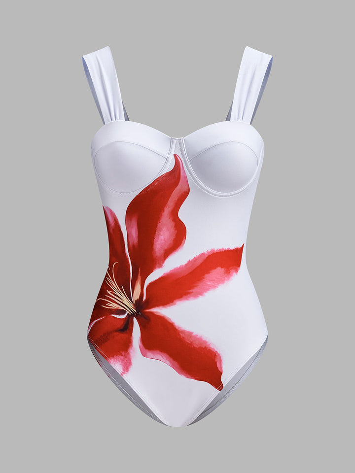 Drapeli Örtülü Korse Tarzı Tek Parça