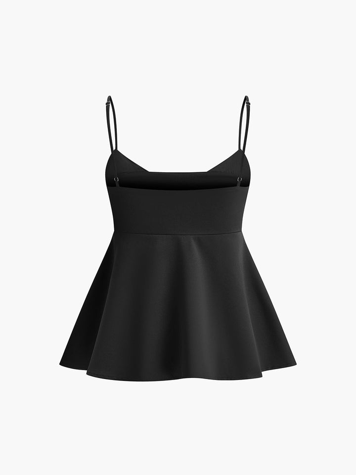 Spagetti Askılı Genişletilmiş Atlet Üst