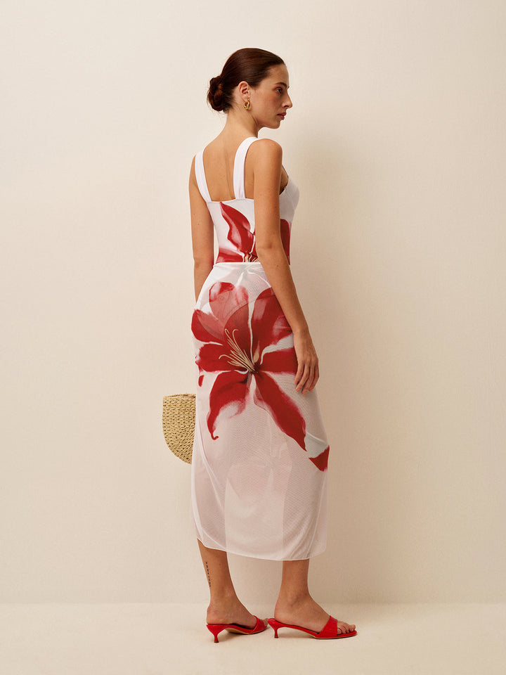 Drapeli Örtülü Korse Tarzı Tek Parça