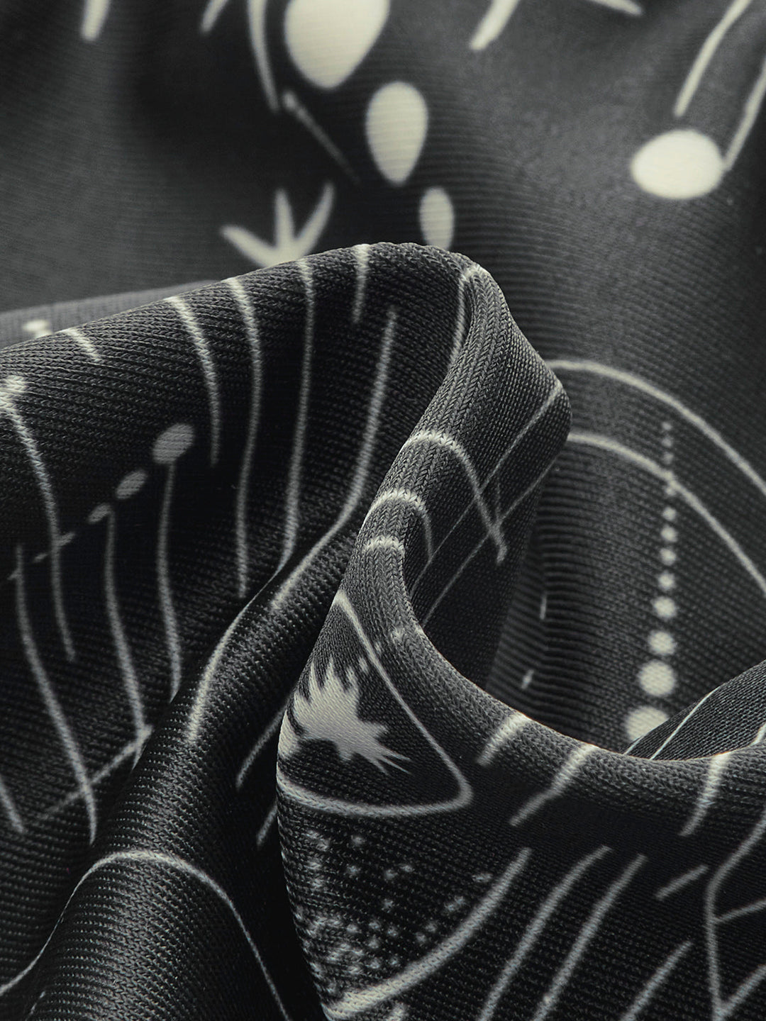 Astroloji Baskılı Halter Bikini Takımı