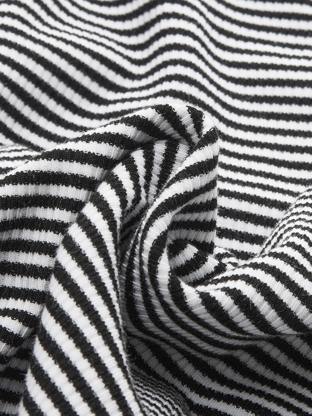 Çizgili Yuvarlak Yakalı Atlet