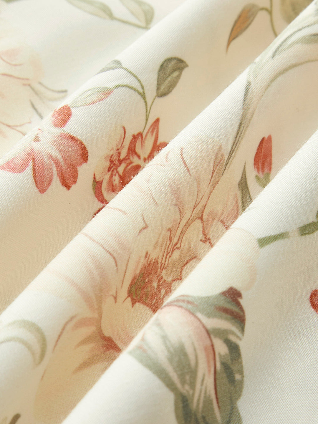 Volanlı Askılı Bağcıklı Çiçekli Elbise