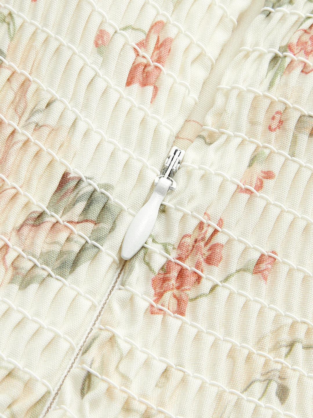 Volanlı Askılı Bağcıklı Çiçekli Elbise