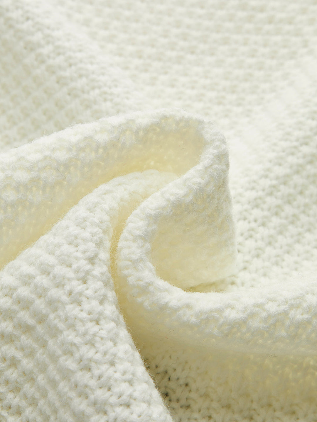 İşlemeli Örgü Önü Bağcıklı Yelek