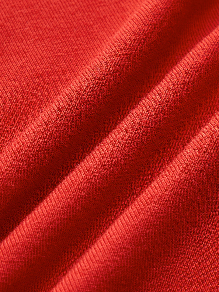 Asimetrik Yaka Kolsuz Jersey Üst