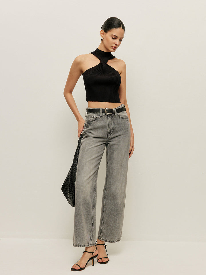 Kaburgalı Çapraz Askılı Örgü Üst