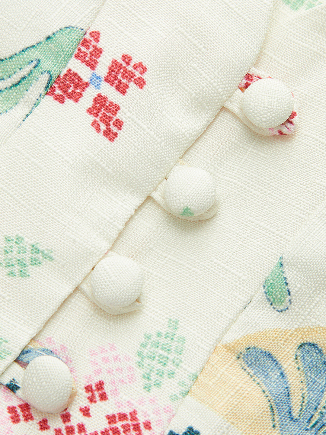 Şık Çiçek Desenli Nakışlı Yelek