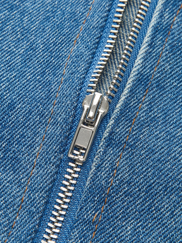 Kot Panel Kontrast Askılı Korse Üst