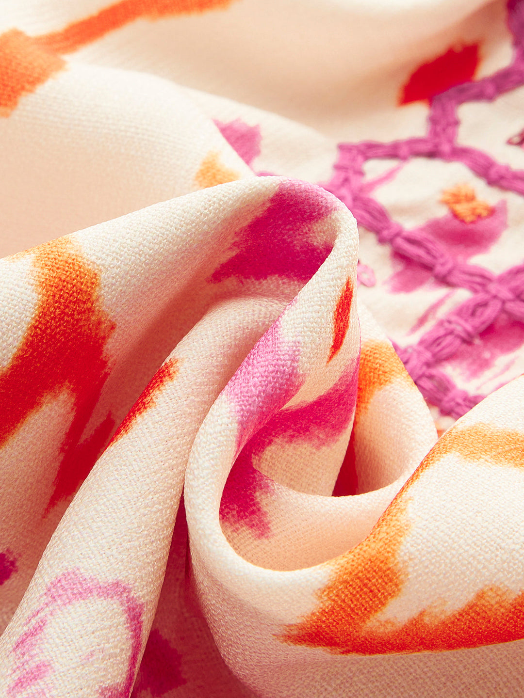 İşlemeli Boho Püsküllü Bağcıklı Atlet Üst