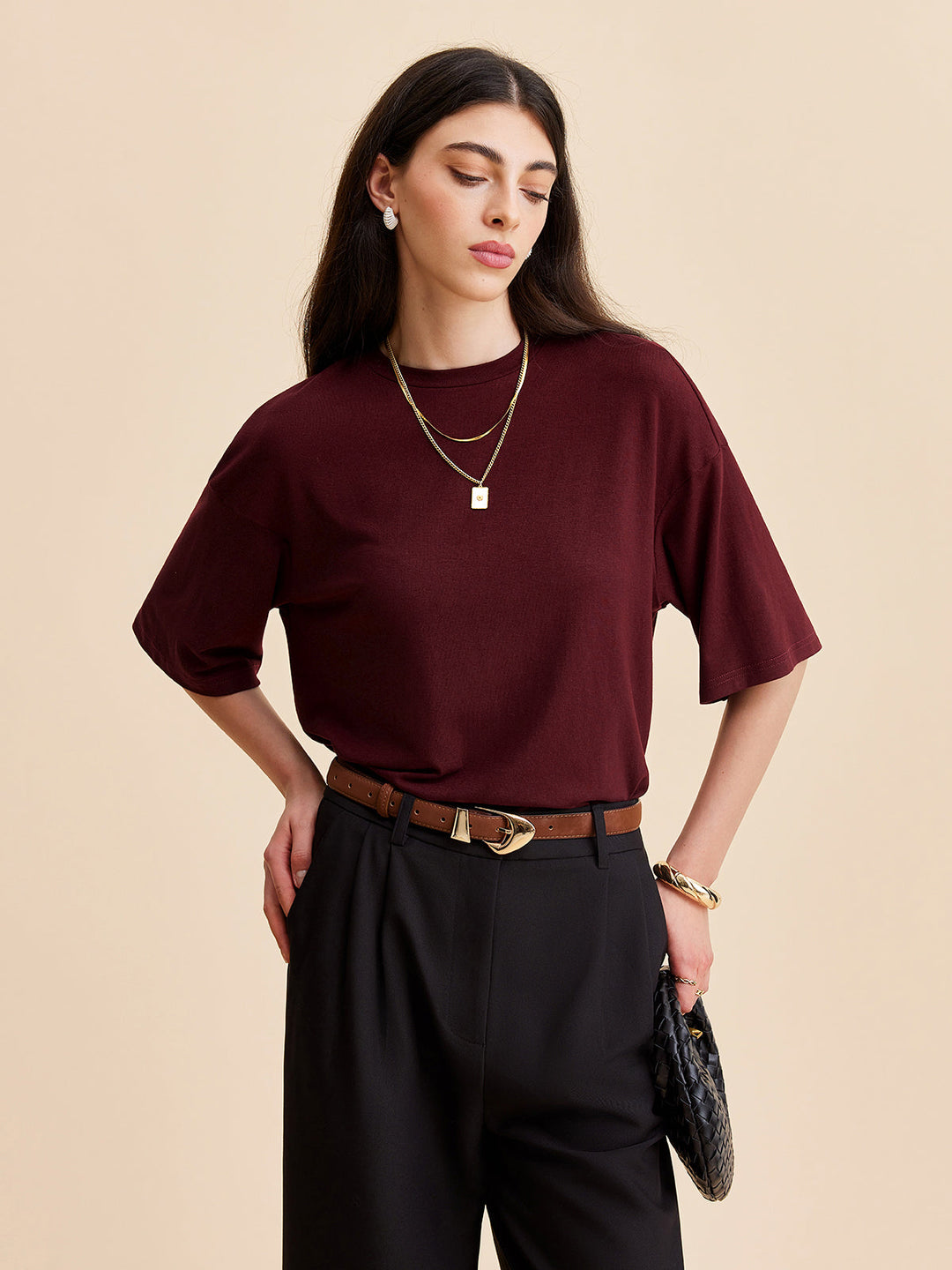 Bölünmüş Sırt Bağcıklı Üst