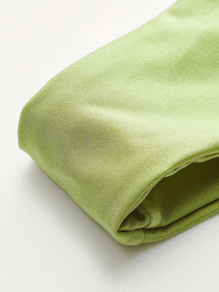 Askılı Volan Detaylı Bikini Takımı