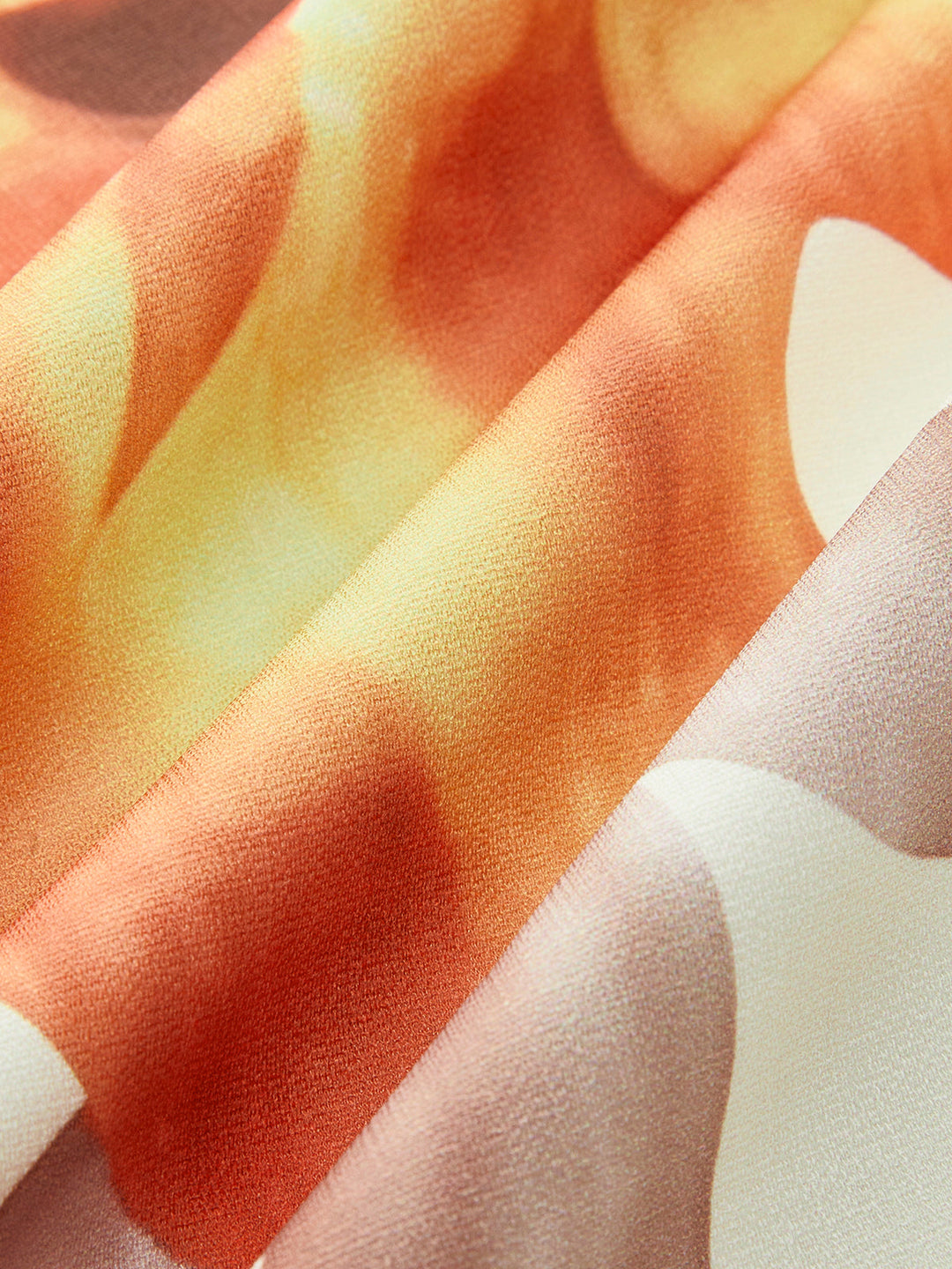 Canlı Tie-Dye Oversized Elbise