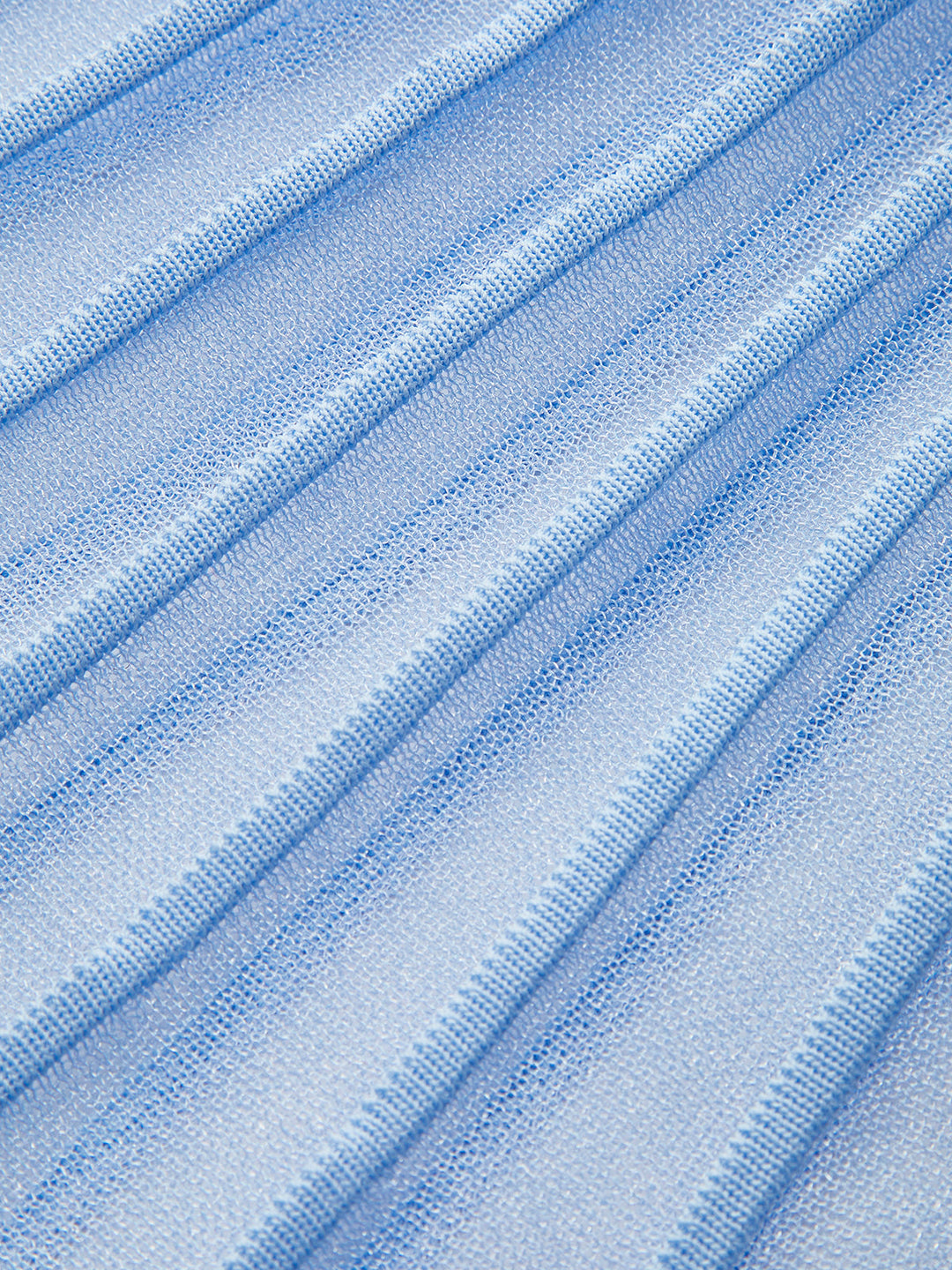 Kolsuz Şeffaf Panel Elbise Kemersiz