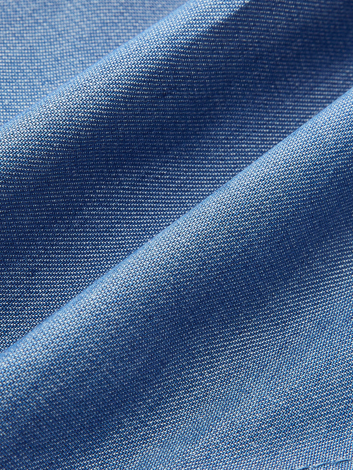 Fırfırlı Etek Ucu Kot Askılı Üst