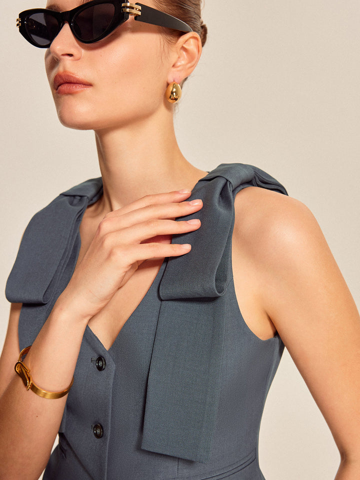 Yay Omuzlu Özel Dikim Yelek