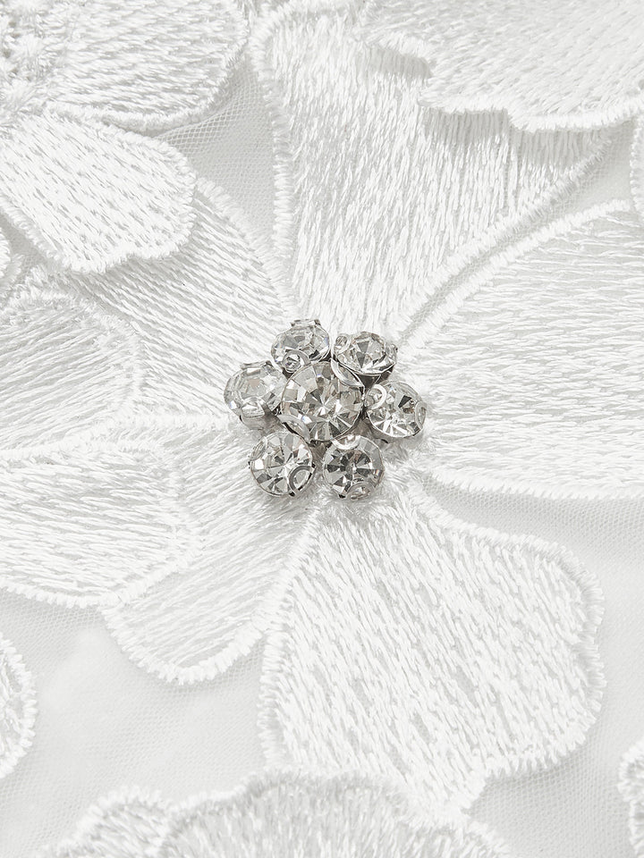 İşlemeli Çiçekli Sevgili Korse