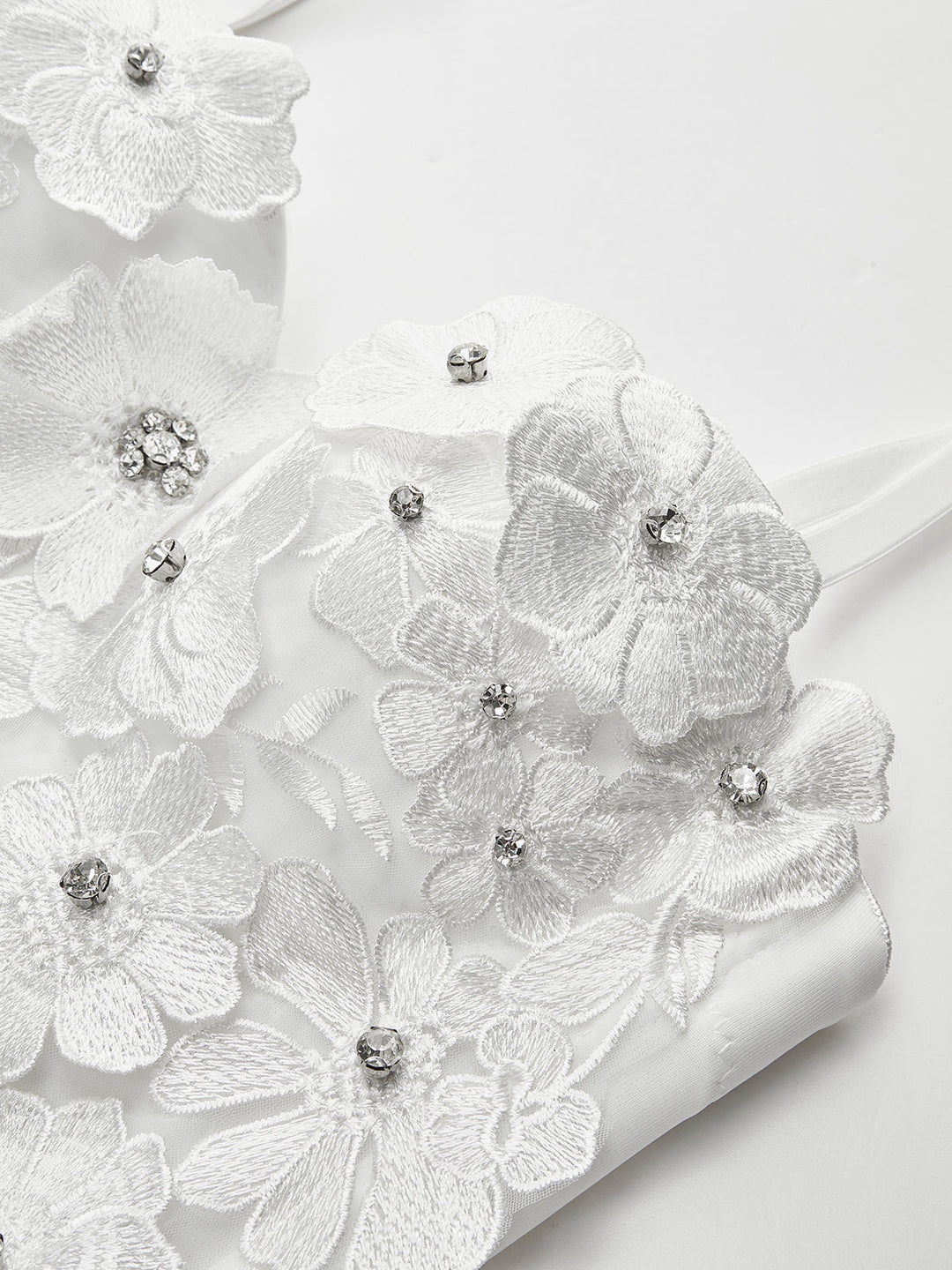 İşlemeli Çiçekli Sevgili Korse