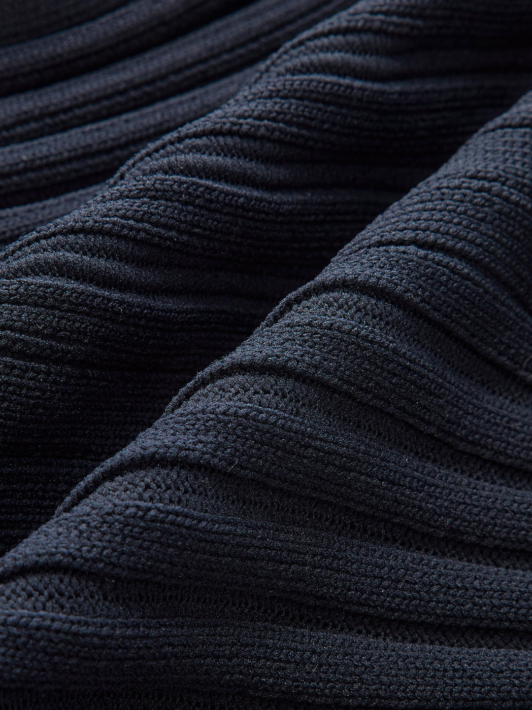 Yapılandırılmış Peplum Düğmeli Örgü Yelek