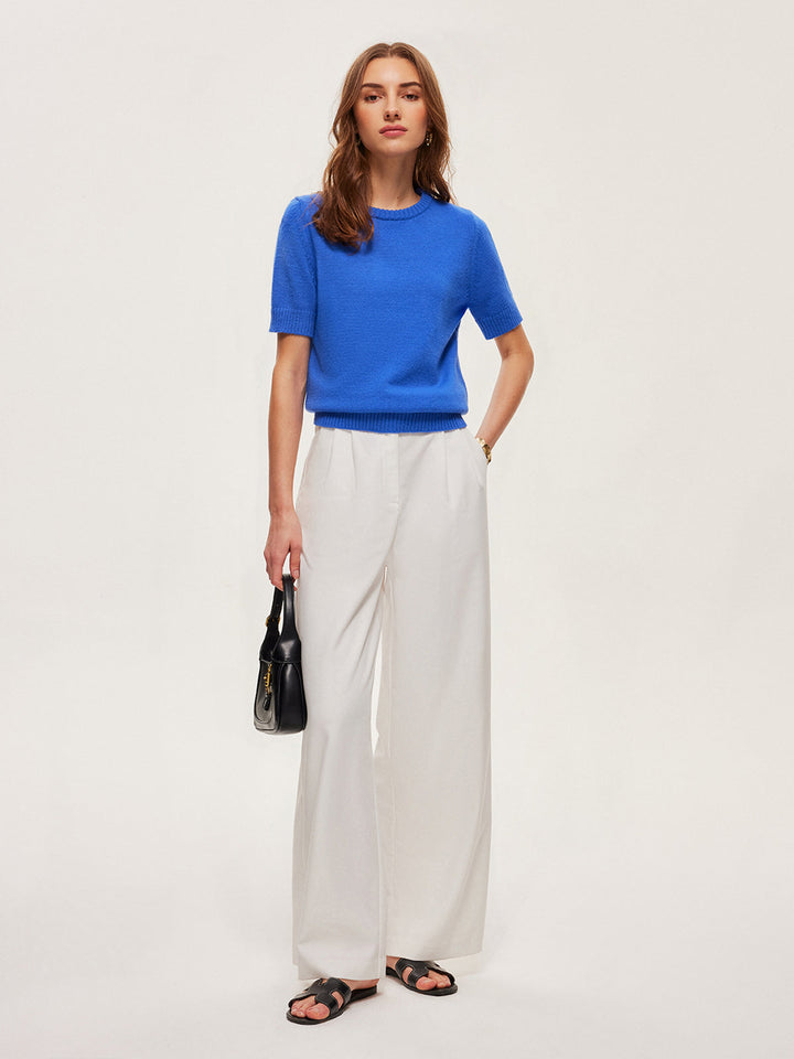 Örme Kısa Kollu Üst